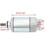 Starter Motor Fits for Artic Cat for Kawasaki for Suzuki DVX 400 04-08/KFX400 KLX400R 03-04 off-Road/DR-Z400E 00-07 Quadsport LT-Z400 21163-S004 410-54064 3445-033 31100-29F00