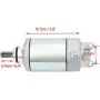 Starter Motor Fits for Artic Cat for Kawasaki for Suzuki DVX 400 04-08/KFX400 KLX400R 03-04 off-Road/DR-Z400E 00-07 Quadsport LT-Z400 21163-S004 410-54064 3445-033 31100-29F00