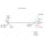 Full Wiring Harness Loom Solenoid Coil Regulator 50cc 70cc 90cc 110cc 125cc Dirt Pit BIke Electric Start Engine