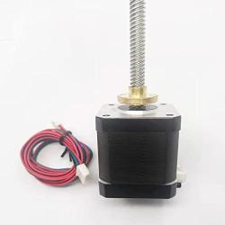 MengQi NEMA 17 Stepper Motor with Integrated 400mm T8 Lead Screw for Prusa i3, Reprap Corexy, MP Select Mini 3D Printers and CNC Mile Routers