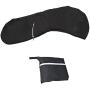 WFLNHB Outboard Motor Cover Black Heavy Duty 600D Oxford Waterproof Fabric Motor Hood Outboard Engine Covers with Windproof Strap Fits up to 6-225 HP