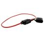 Dual Electric Cooling Fan Wiring Install Kit 185 Degree On 165 Off Engine Fan Thermostat Temperature Switch 40/50 AMP Relay Kit
