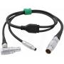 HangTon Digital Motor Run Power Cable for Preston Digital Micro Force to Alexa Camera DM4X DM2 Digital Motor, 14-pin RS 3 pin 7-pin 90cm