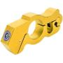 Modengzhe Mototcycle Handlebar Anti-Theft Lock Aluminum Safety Grip Brake Additional Lock for Motorbikes Scooters ATVs Dirt Bikes (Yellow)
