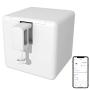 Smart Switch Button Pusher: Wireless App or Timer Control, No Wiring, Smart Bluetooth Fingerbot for Light Switch Doorbell Coffee Maker Fan, Add Gateway Compatible with Alexa, Google Home (White)