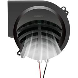 GOOSH DC BRUSHLESS Fan Blower with Lights for Inflatable Decorations Replacement 12V/0.8A Model 9733 (9733-0.8A-Light)