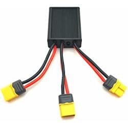 CONHIS MOTOR 20V-84V 30A 40A, 40-100V 80A 100A 120A Dual Battery Connector Adapter Increase Capacity by Connecting Two Batteries in Parallel Equalization Module