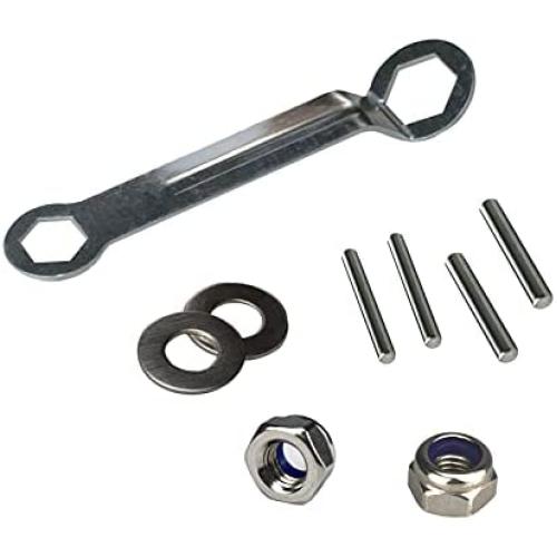 U-BCOO Electric Outboard Motor Propeller Installation Accessories Towing Motor Support and Nut Kit