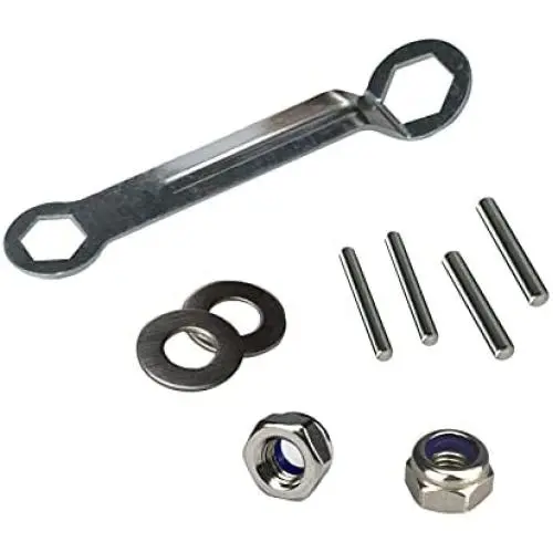 Kit d'installation des hélices, accessoires de support et écrous pour moteur électrique hors-bord U-BCOO Kit d'installation des hélices, accessoires de support et écrous pour moteur électrique hors-bord U-BCOO