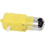 Gumps grocery 2PCS Gear Motor for Arduino Intelligent Car Gear Motor TT Motor Robot DC 3V-6V 1:48