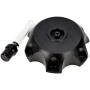 HIAORS CNC Aluminum Gas Fuel Tank Cap With Breather Valve for 50cc 70cc 90cc 110cc 125cc 140cc 150cc 160cc Pit Dirt Bike Motorcycle Black