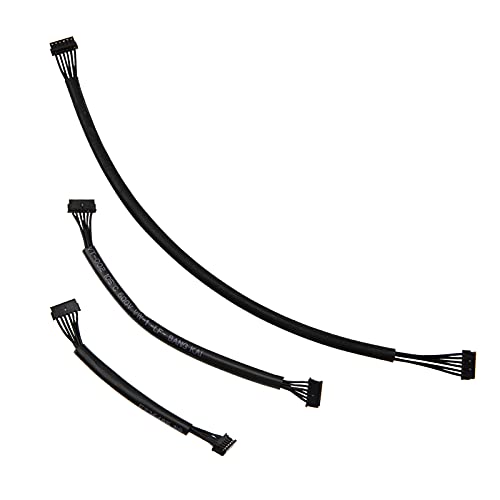 3Pcs Vgoohobby 80/120/200mm Sensor Harness Cable Sensing Adapter Compatible with Hobbywing Xerun Series Sensored BL Motor ESC