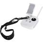 TXEsign Adjustable and Detachable Remote Controller Lanyard Padded Neck Strap for DJI Drone Phantom 3 4 Pro Inspire 1 (Black)