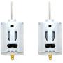 Gikfun 12V DC 5000RPM Motor for Peristaltic Dosing Pump Replacement (Pack of 2pcs) EK1966