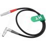 HangTon Right Angle CAM 7 Pin Start Stop Power Cable for ARRI Alexa Mini Cforce Mini LBUS 4 Pin, AMC-1 Cforce RF Motor, Cmotion cPRO Motor Camin 24