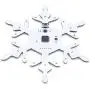 Treedix LED Snowflake Christmas Xmas Light Touch Control 11 Flashing Mode Compatible with Arduino UNO Projects（36 Led Lights））