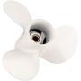 VIF Jason Marine 9 7/8 x 11 1/4-F OEM Aluminum Outboard Moto Propeller fit Yamaha Engines 20-30hp, for Yamaha F25/20HP/25hp/30hp,Ref No. 664-45947-01-EL, 10 Spline Tooth, RH