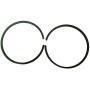 NAVARME The Piston Set & Cluth Pads& Gasket Set For 66cc 80cc Motorized Bike