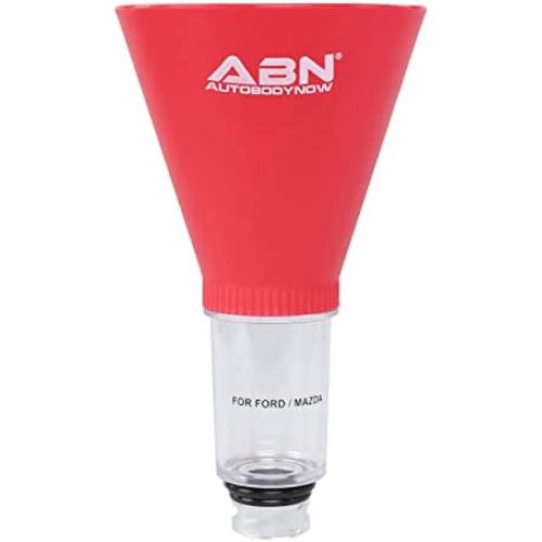 ABN Automotive Funnel - Engine Oil Funnel Compatible with Ford and Mazda for Use as Oil Change Funnel with No Spill