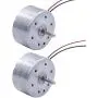 Moteur DC 3V Mini Générateur 6 Pièces Weideer K-023 avec Fil pour Jouets DIY, Éolienne, etc. Moteur DC 3V Mini Générateur 6 Pièces Weideer K-023 avec Fil pour Jouets DIY, Éolienne, etc.