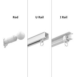 SwitchBot Curtain Smart Electric Motor - Wireless App or Automate Timer Control, Add SwitchBot Hub Mini to Make it Compatible with Alexa, Google Home, HomePod, IFTTT (Rod, White)