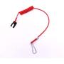 Boat Engine Safety Lanyard Stop Kill Switch Cord 36182-ZV4-650 36182-ZV4-651 for Honda 2HP-225HP Outboard Motor
