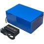 Wnicek 36V 13AH 15AH E-Bike Battery Li-Ion Electric Bicycles Battery Pack Waterproof Rechargeable Battery with 42V 2A Charger and 30A BMS Fits for 750W 500W 350W 250W 200W Motor
