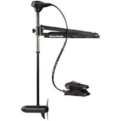 MotorGuide 940200050 X3 Freshwater Bow Mount Trolling Motor — Cable Steer, Foot-Control — 36-Inch Shaft, 45-Pound Peak Thrust