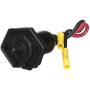 Attwood 14350-3 Medium-Duty Trolling Motor Connector, Female Receptacle, Boat Side, Weather Cover, Face Plate, 12-Volt DC