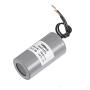 CBB60 Run Capacitor,75x38mm Cylinder for Air Compressor Water Pump Motor, 16uF 250V AC 2 Wires 50/60Hz, 1pcs