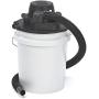 Shop-Vac 6004511 Wet/Dry Vac Conversion Kit, Lid Mount for a 5 gal. Bucket, 1-1/4 in. x 4 ft. Hose, 60 CFM, (1-Kit)