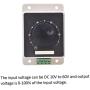 Tuimiyisou Motor Speed Controller 10-60V 20A DC Pulse Width Modulator Waterproof PWM Regulator Industrial Automation-Motion Control-Sport Control