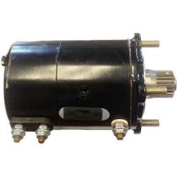 Auto Crane 24V, Electric Motor Assembly - 24V, RE-12000, W/Isolated Ground