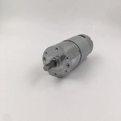 MotoRong ZGA37RH Metal High Speed DC Gear Motor (24V, 60rpm)
