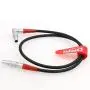 DRRI 0B 4Pin Male Angled LBUS to Straight LBUS Cable for ARRI LBUS FIZ MDR Wireless Focus