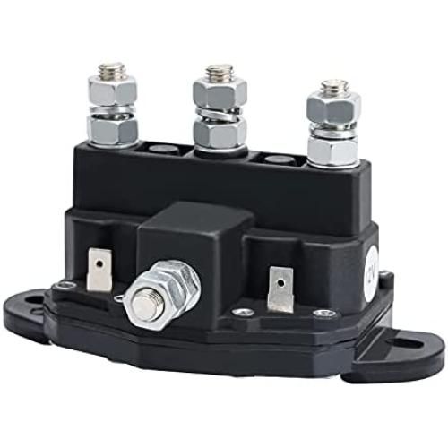 MaySpare Winch Motor Reversing Solenoid Switch Intermittent Duty Trombetta 214-1231-A11 6 Terminal 12VDC