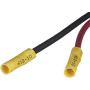 Seachoice Trolling Motor Plug, Straight, Male, Motor Side, 6 in. Lead Wires