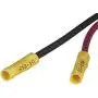 Seachoice Trolling Motor Plug, Straight, Male, Motor Side, 6 in. Lead Wires