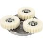 Vbestlife Electric Bike Motor Gear Clutch Kit, 36T Planetary Nylon Gears Replacement for Bafang Electric Bicycle 500W Electric Bike Accessory
