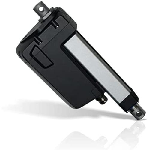 PROGRESSIVE AUTOMATIONS 12V High Force (3000 lbs. 4 in.) Linear Electric Actuator IP 66 Protection for Industrial, Machinery Usage. Brushed DC Electric Motor & Stainless-Steel Stroke. PA-13-4-3000