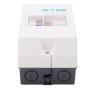 FTVOGUE MC02-6-10A Motor Protection Switch Waterproof Circuit Controller with Frequency 50 60HZ 220V 380V for Distribution Line Protection and Infrequent Load Conversion,Breaker