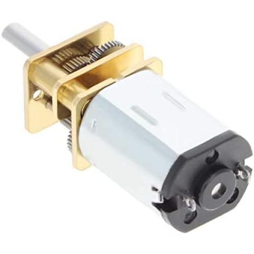 Fielect DC 12V 200RPM Mini Metal Gearwheel Micro Speed Reduction Motor Mini Gear Box Motor GA12-N20