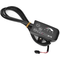 E Bike LED Display Controller LCD Display Panel Electric Bicycle 810 Ebike Scooter Brushless Motor Speed Controller Kit with 5 Wire Cable Control Panel