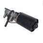 Fielect DC 24V 30RPM Reversible Worm Geared Motor High Torque Electric Gear Motor Turbine Worm Gear Box Reduction Motor, Right Shaft GW6280