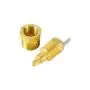 Fan Thermostat Temperature Switch, 195 to 210 Degree Electric Engine Cooling Fan Thermostat Temp Switch 3/8 NPT