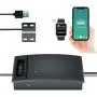 SKK Smart Garage Door Control, Wireless Garage Door Opener Remote, APP Control, Compatible with Alexa, Siri, Google Assistant, Multiple Notification Modes, No Hub Needed (Black W1)