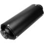 FVRITO 38MM 1.5 inch Exhaust Muffler Silencer Pipe Clamp for 125cc 140cc 150cc 160cc Lifan Yx Stomp Taotao SDG Pit Dirt Bike ATV Quad 4 Wheeler Motocross Motorcycle Black