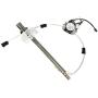 Front Left Driver Side Power Window Regulator with Motor for Jeep Liberty 2006-2007 Sport Utility (Hole Style)