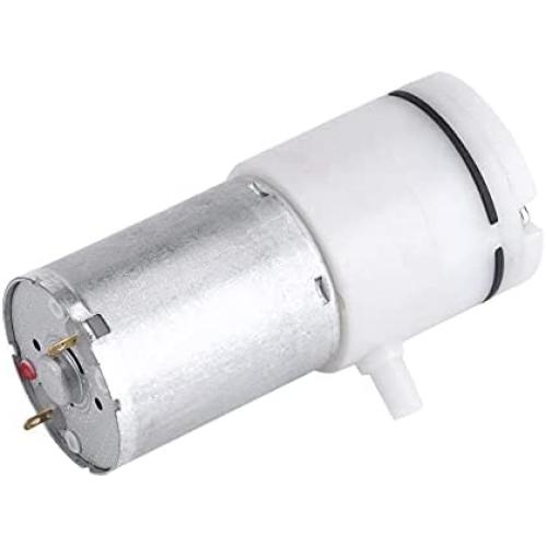12V DC Vacuum Pump,Delaman Mini Air Pump with 2 Hose Clamps 12 Volt Diaphragm Pump Self Priming Sprayer Pump,for medical equipment, etc.