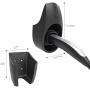 BMZX Tesla Charger Holder Charging Cable Organizer with Charger Slot for Tesla Motors Wall Mount Connector Bracket Adapter Fit American Model S Model X Model 3 Model Y